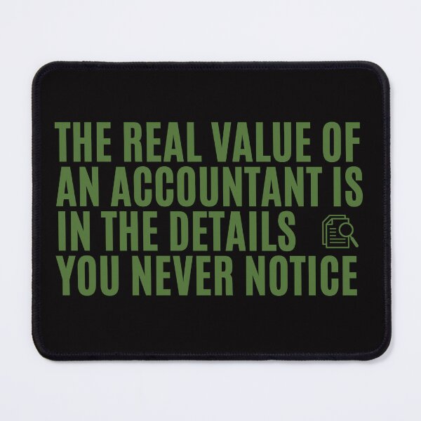 Item preview, Accountants: Masters of the Details You Never See designed and sold by UN-FUR-GETTABLE.