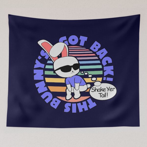 Item preview, This Bunny's Got Back Cool Twerking Rabbit designed and sold by CRHPOD20.