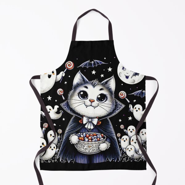 Item preview, Happy Ghosts Got Halloween Treats D15 designed and sold by HappyHavenStu.