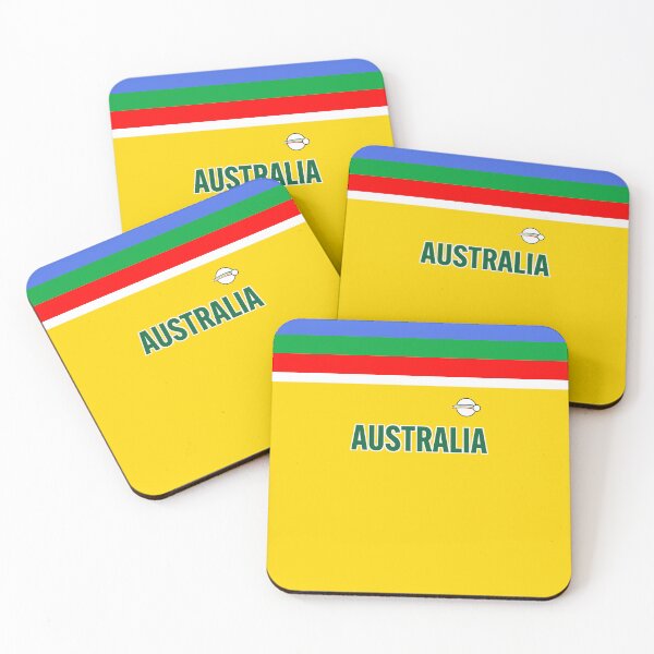 Item preview, AUSTRALIA WORLD CUP CRICKET 1992 RETRO ODI KIT  designed and sold by RetroGeekChic.