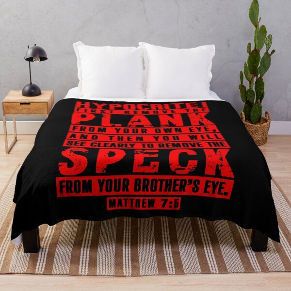 Item preview, Matthew 7:5 Remove the Plank Remove the Speck designed and sold by plushism.