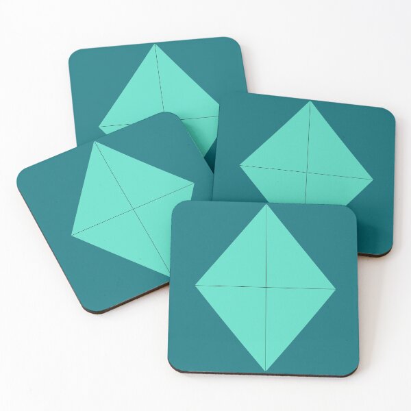 Item preview, The Teal Diamond designed and sold by Zlian's Art & Crafts Gallery.