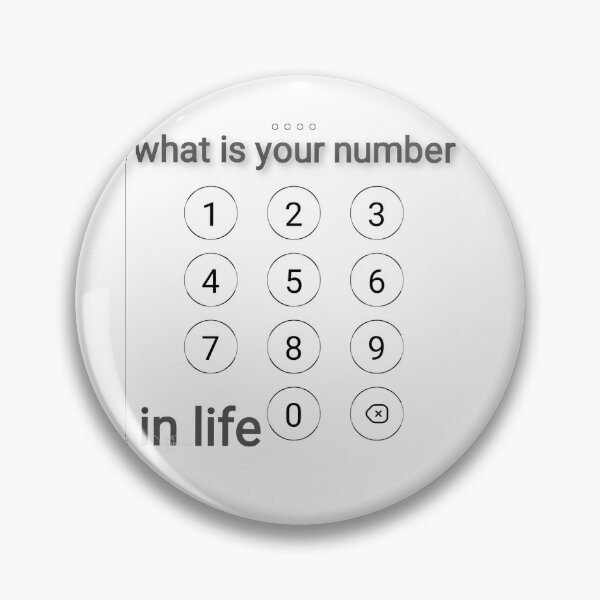 Item preview, Symbolique tableau ( what is your number in life) designed and sold by lotfi-JesusADAM.