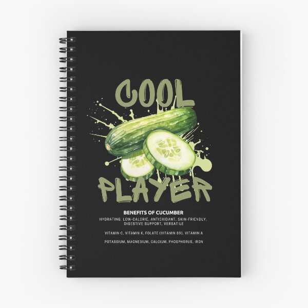 Item preview, Cool Player – Cucumber for Refreshment and Health designed and sold by CWT-JustforFun.