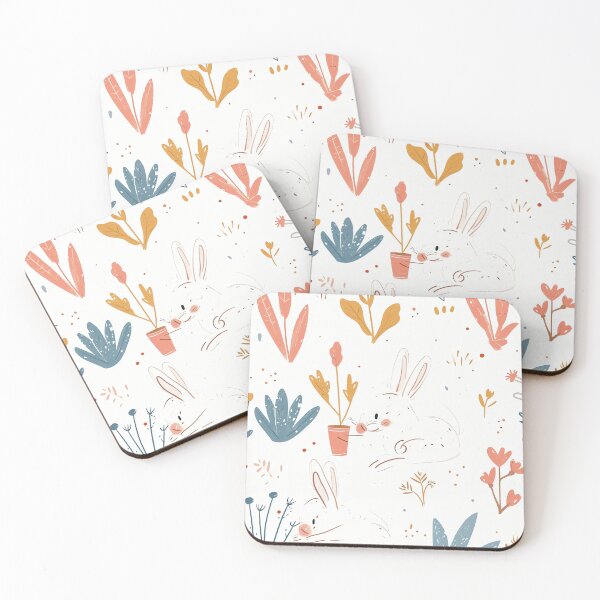 Item preview, Garden Bunnies Delight designed and sold by cute-animals99.