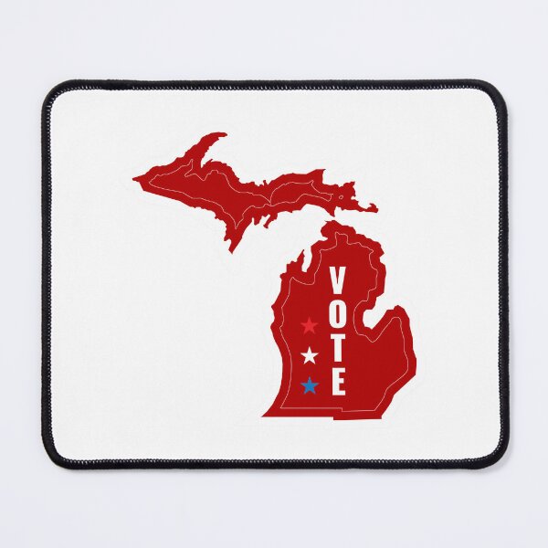 Item preview, Patriotic Michigan Republican Voting Red designed and sold by Mundivagant Designs.