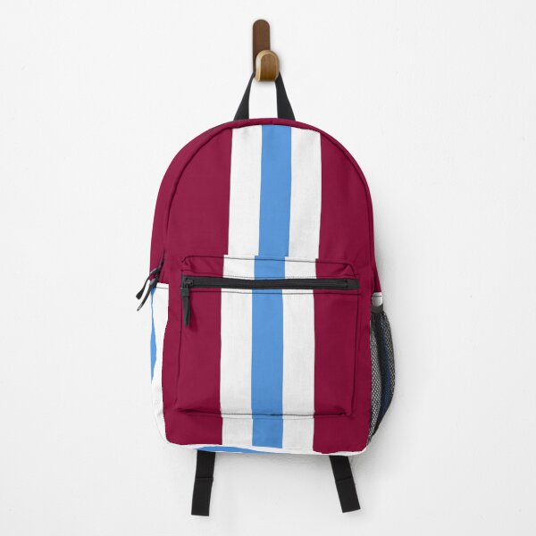 Item preview, Retro West Ham Claret White Blue Bar Stripes designed and sold by Sporting Colour.