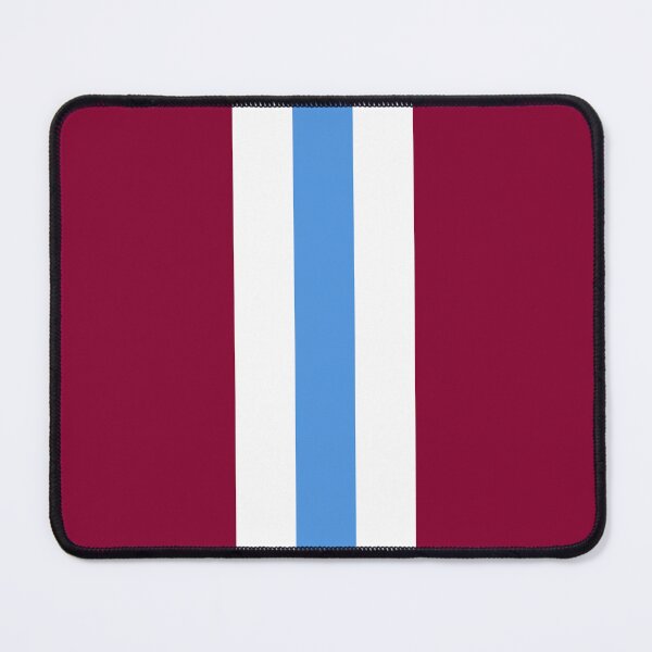 Item preview, Retro West Ham Claret White Blue Bar Stripes designed and sold by Sporting Colour.
