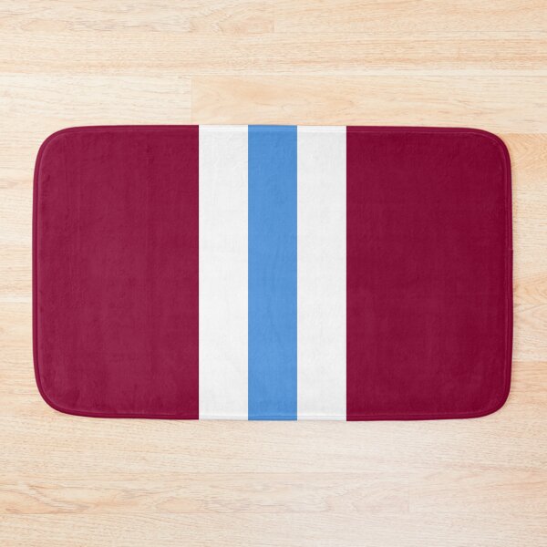 Item preview, Retro West Ham Claret White Blue Bar Stripes designed and sold by Sporting Colour.