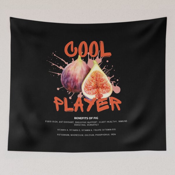 Item preview, Cool Player – Fig Full of Nutrients and Flavor designed and sold by CWT-JustforFun.