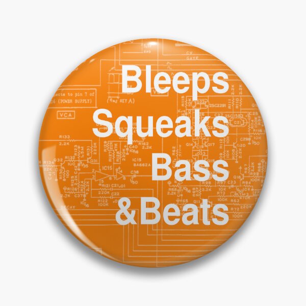 Item preview, Bleeps And Squeak in Orange designed and sold by sympology.