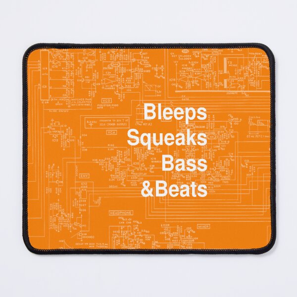 Item preview, Bleeps And Squeak in Orange designed and sold by sympology.