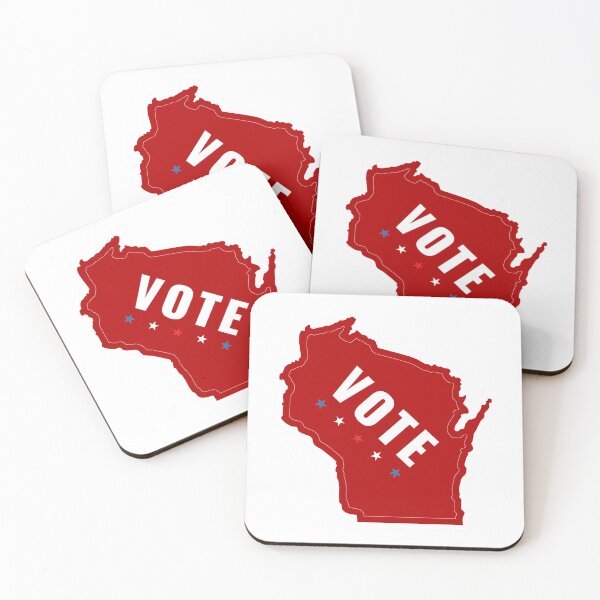 Item preview, Patriotic Wisconsin Republican Vote Red designed and sold by Mundivagant Designs.
