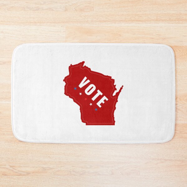 Item preview, Patriotic Wisconsin Republican Vote Red designed and sold by Mundivagant Designs.