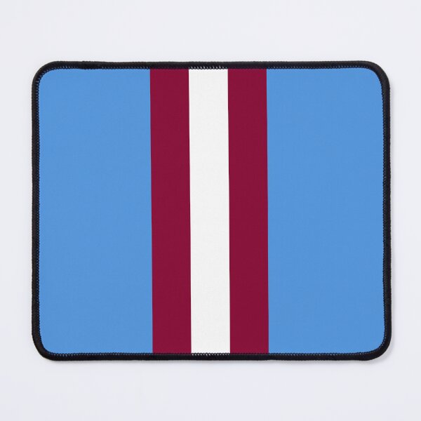 Item preview, Retro West Ham Blue, Claret and White Bar Stripes designed and sold by Sporting Colour.