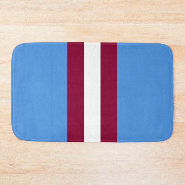 Item preview, Retro West Ham Blue, Claret and White Bar Stripes designed and sold by Sporting Colour.