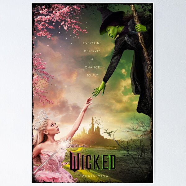 Item preview, Aesthetic Wicked Fantasy Movie Graphic designed and sold by KeijiCreative.