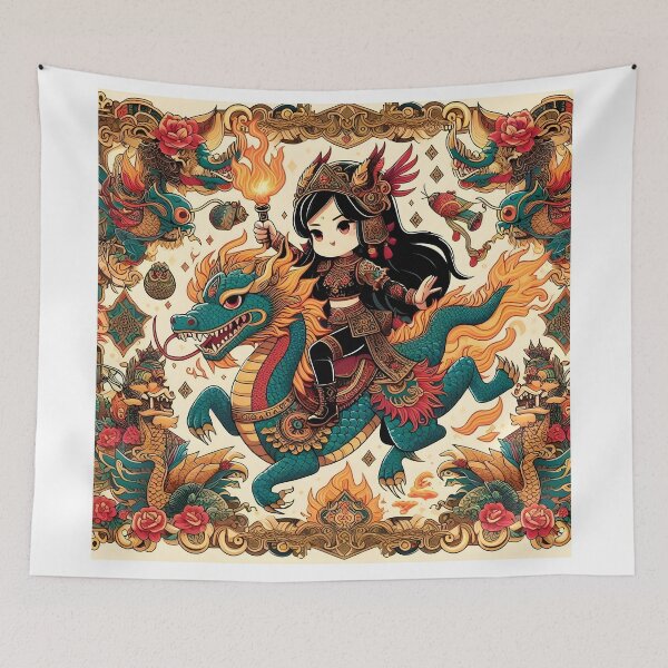 Item preview, Kawaii Dragon Rider 2.0 designed and sold by StickyGuys.