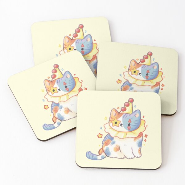 Item preview, Calico cat clown  designed and sold by Mayarartsy.