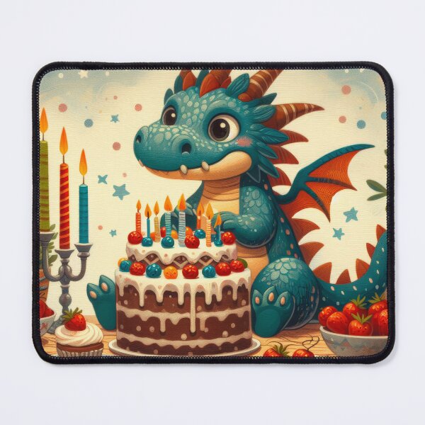 Item preview, Happy Dragon's Birthday Feast designed and sold by lalylaura.