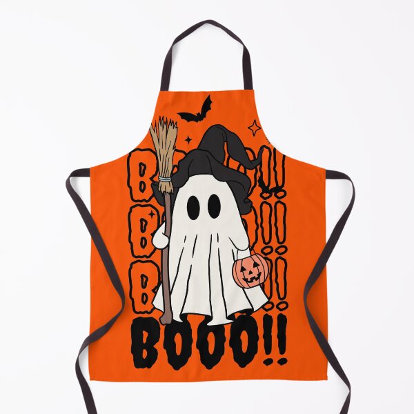 Item preview, Scary Ghost with Witch Hat and BOOO! designed and sold by Rally1.