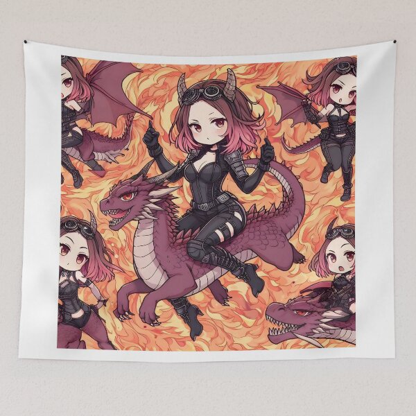 Item preview, Kawaii Dragon Rider 7.0 designed and sold by StickyGuys.