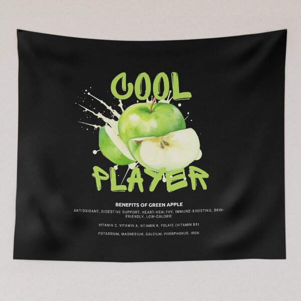 Item preview, Cool Player – Green Apple for Fresh Energy designed and sold by CWT-JustforFun.