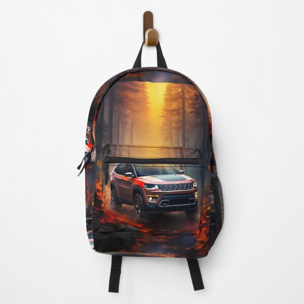 Item preview, Adventure SUV In Autumn Forest designed and sold by RevUpDesign.