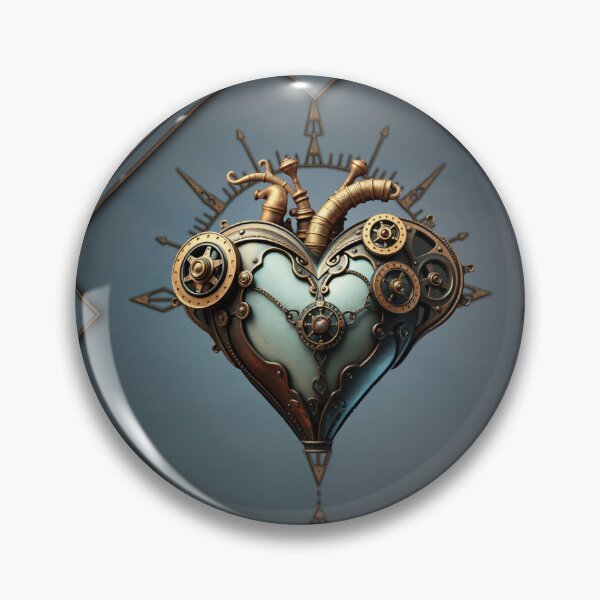 Item preview, Fascinating steampunk heart designed and sold by nicky2342.