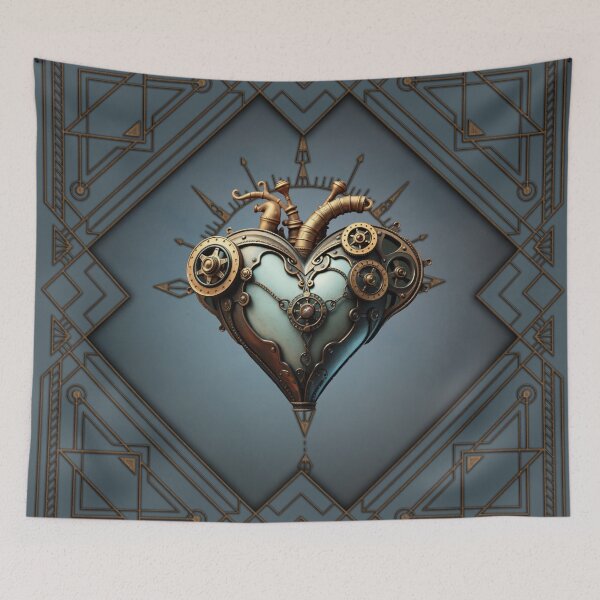 Item preview, Fascinating steampunk heart designed and sold by nicky2342.