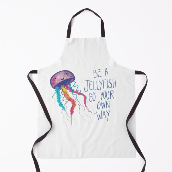 Item preview, The happy jellyfish - transparent background designed and sold by robyna75.