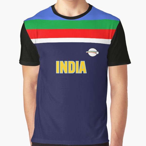 Item preview, INDIA WORLD CUP CRICKET 1992 RETRO ODI KIT  designed and sold by RetroGeekChic.