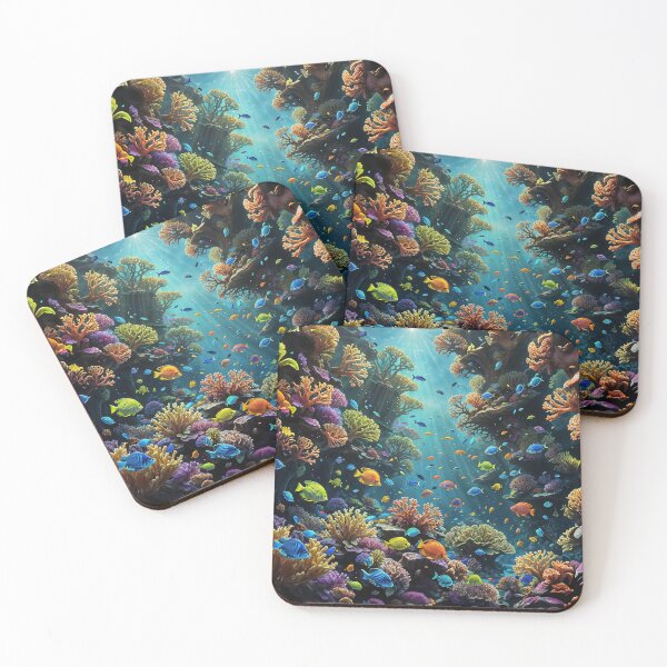 Item preview, Florescent Coral Reef designed and sold by INNERHARMONY2.