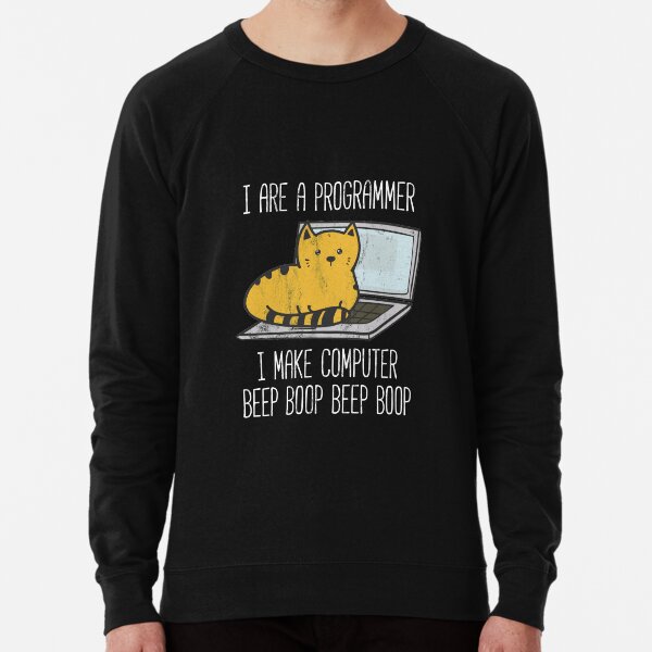 Item preview, I Are Programmer I Make Computer Beep Boop  designed and sold by noirty.
