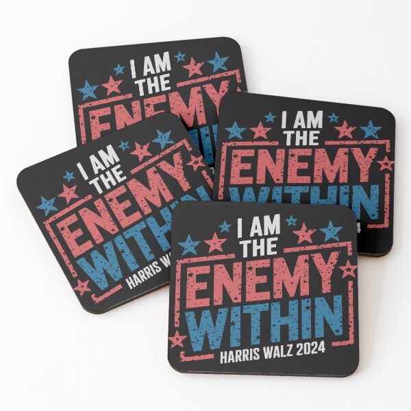 Item preview, I Am The Enemy Within  Democrat Kamala Harris 2024 designed and sold by NexaArts.