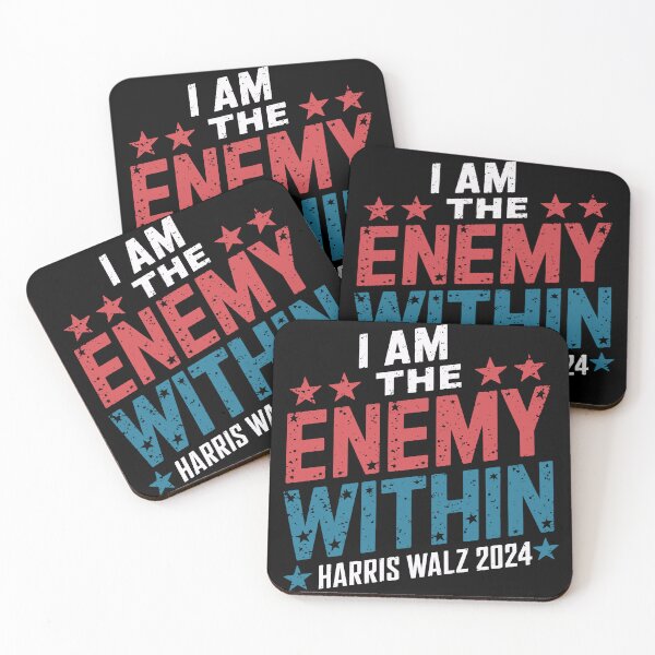 Item preview, I Am The Enemy Within  Democrat Kamala Harris 2024 designed and sold by NexaArts.