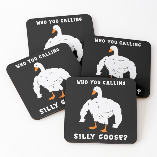 Item preview, Who You Calling Silly Goose Gym Meme Funny designed and sold by LoveMingle.