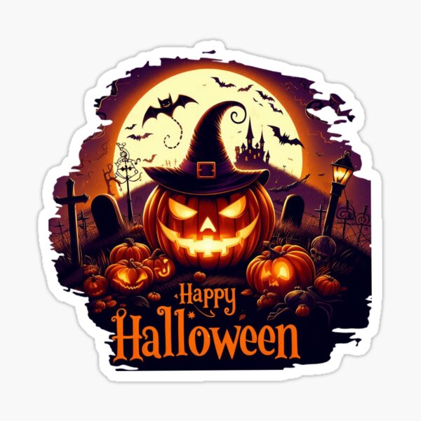 Item preview, Happy Halloween  designed and sold by DigitalArtTK.