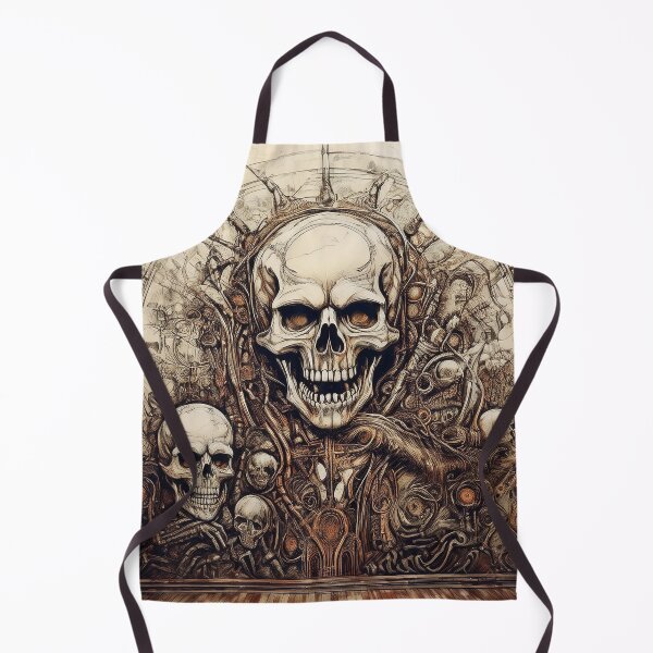 Item preview, mechanical skull designed and sold by Pr7em.