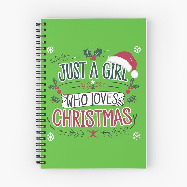 Item preview, Just a Girl Who Loves Christmas designed and sold by Hotshots Design.