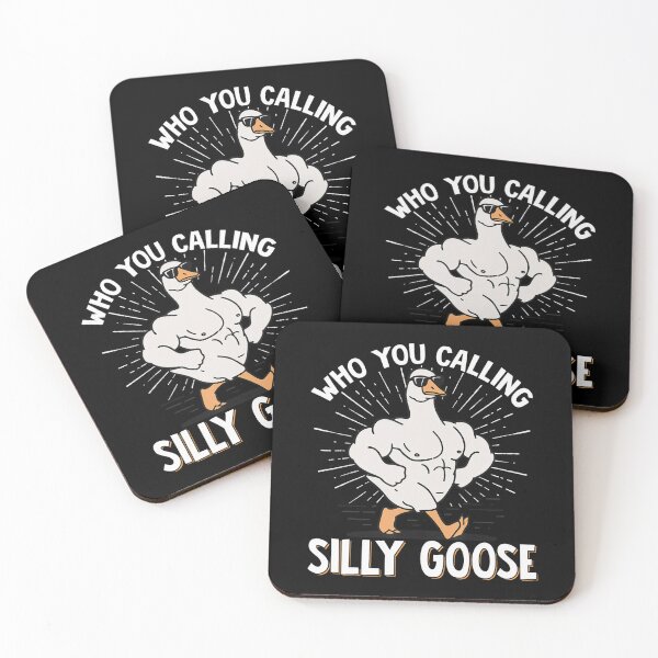 Item preview, Who You Calling Silly Goose Gym Meme designed and sold by LoveMingle.