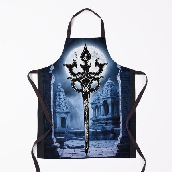 Item preview, Shiva's Trishula The Cosmic Guardian designed and sold by Prachodayat Artworks.
