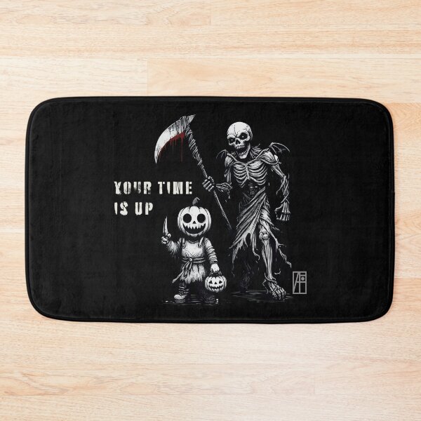 Item preview, HALLOWEEN - DEATH - Your Time is Up - 1 designed and sold by ArtProjectShop.