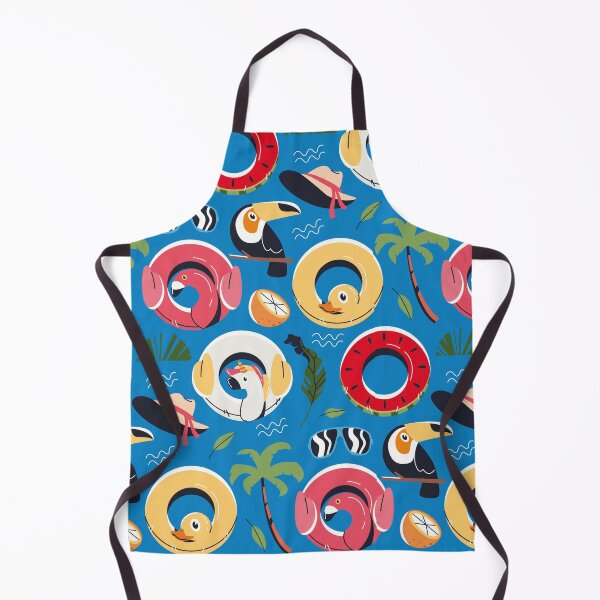 Item preview, colorful summer pattern, swimming ring designed and sold by Mauswohn.