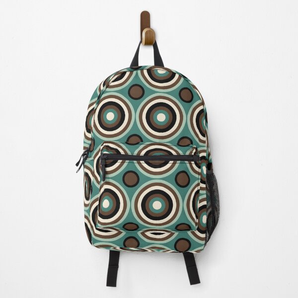 Item preview, Mid Century Modern Geometric Circles Green, Brown designed and sold by Prints and Lifestyle.