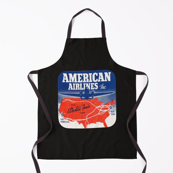 Aperçu de l'œuvre Vintage American Airlines Label créée et vendue par FutureTraveller.