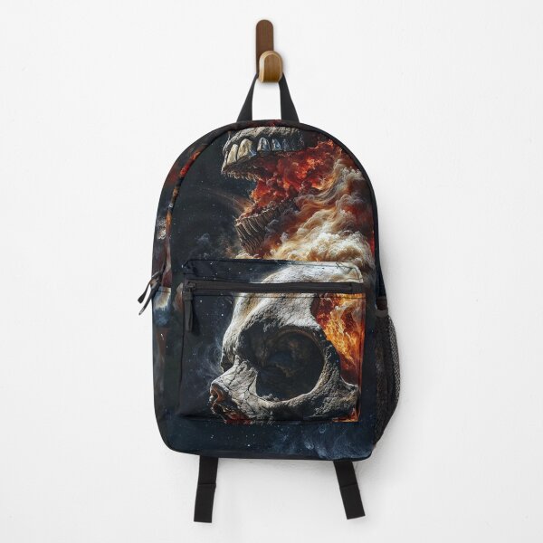 Item preview, skull nebula Halloween flame monster digital artwork / dejco art domin designed and sold by dejco.art.