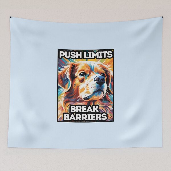Item preview, Push Limits, Break Barriers designed and sold by AmethystStreet.