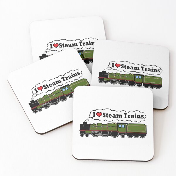 Item preview, I Love Steam Trains designed and sold by HelpfulMonsters.