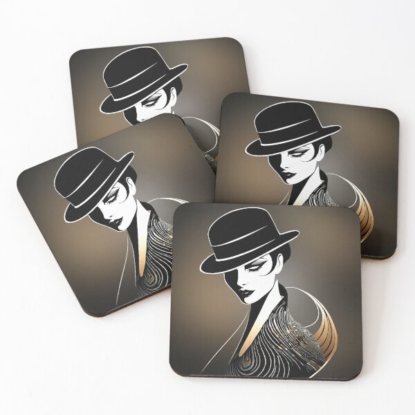 Item preview, Ladies Of Hats On 04 designed and sold by Finding Fortuity.